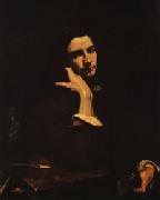 Gustave Courbet The Man with the Leather Belt china oil painting artist